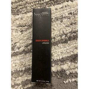 *New*LiSi Cosmetics Sheer Sparkle Lip Gloss, Bryant Park 011